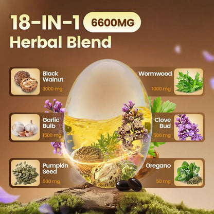 Black Walnut Cloves Capsules